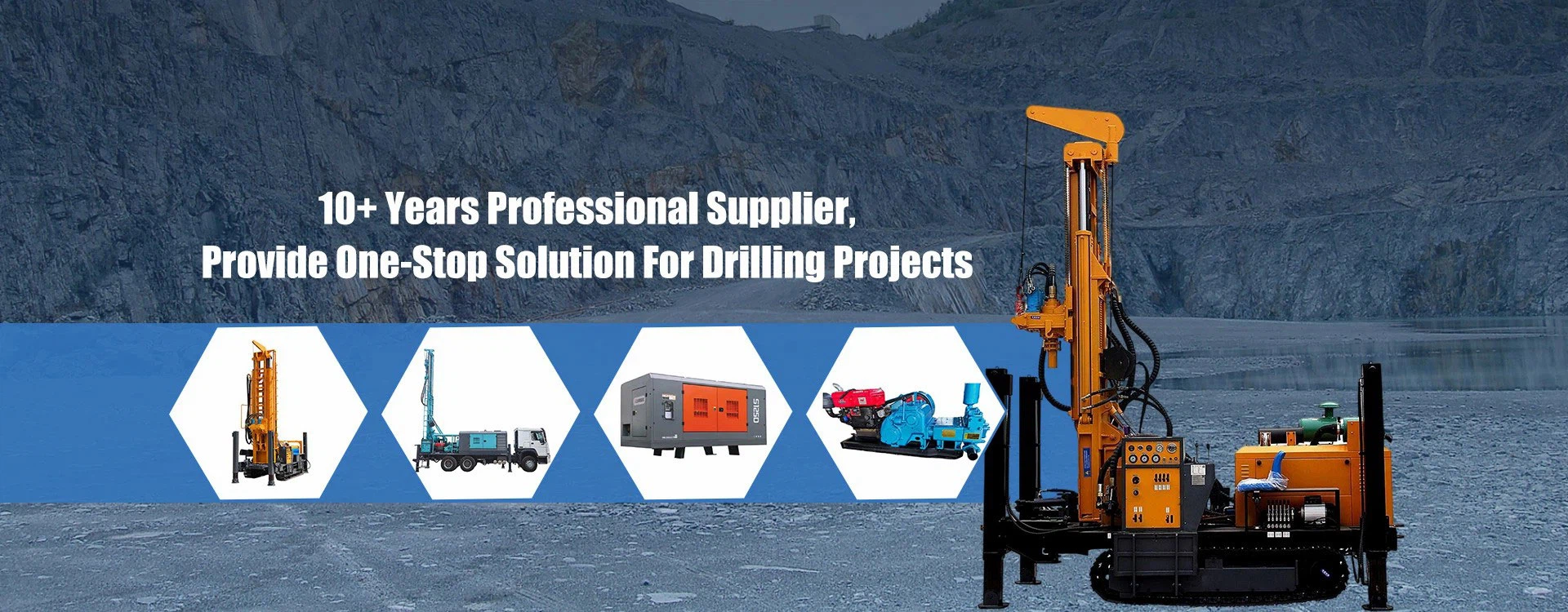water well drilling machine